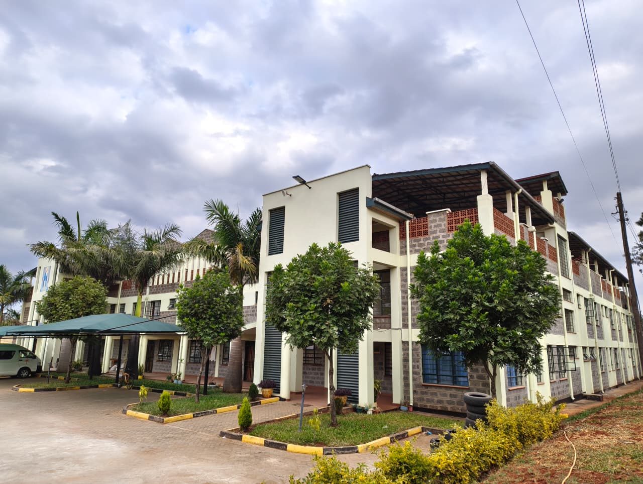 A second view of the buildings of the Delegation at Karen, Nairobi