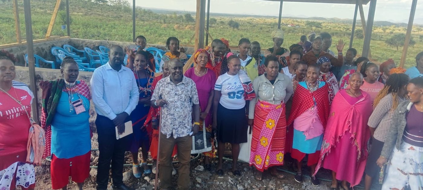 Participants of the agricultural training at Isineti