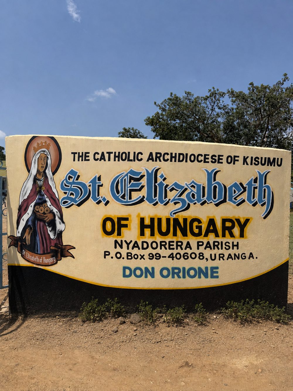 The parish board: St. Elizabeth of Hungary, Nyadorera Parish, Archdiocese of Kisumu